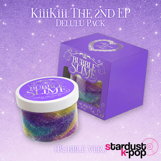 KiiiKiii - DELULU PACK [The 2nd EP] Bubble Ver. (Limited)