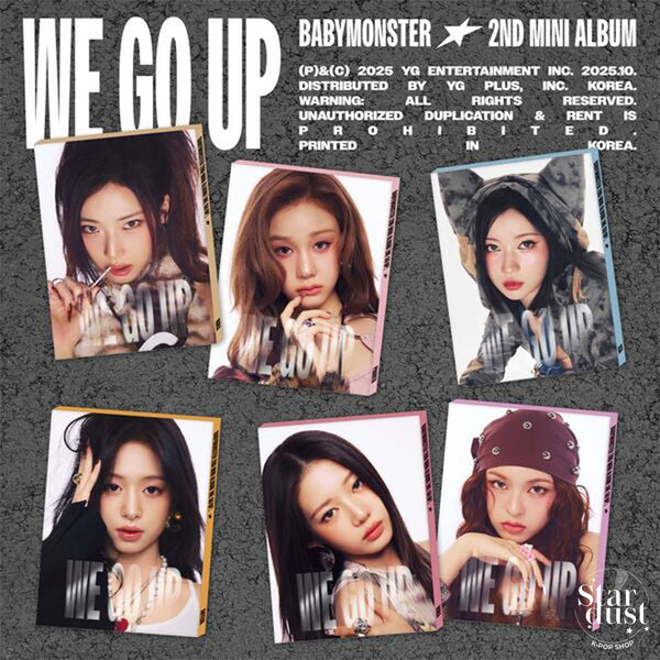 BABYMONSTER - WE GO UP [2nd Mini Album] Pattern Ver.