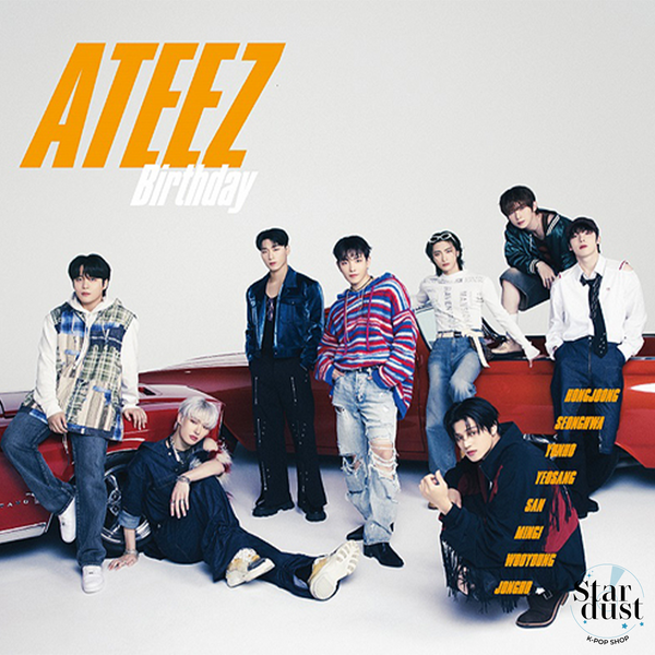 ATEEZ - BIRTHDAY [4th Japanese Single] Limited Flash Price Ver.