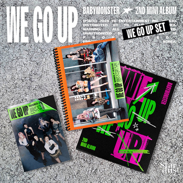BABYMONSTER - WE GO UP [2nd Mini Album] Photobook Ver.