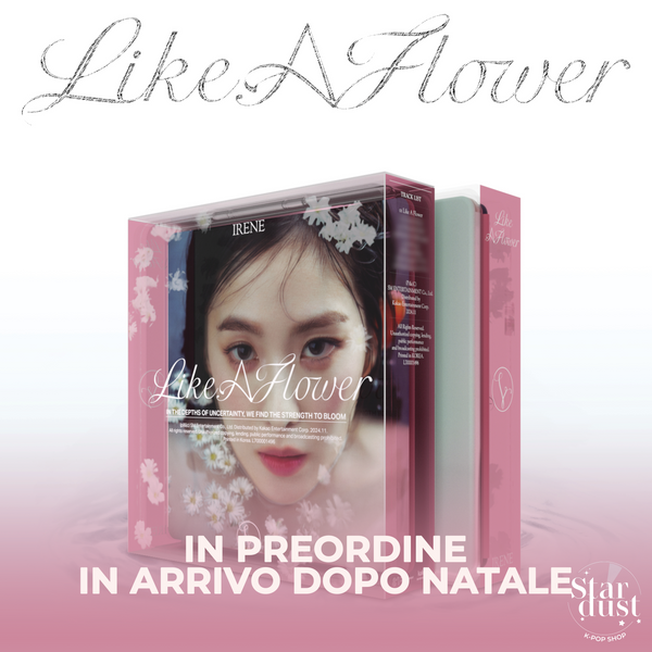 [PRE-ORDER] IRENE - LIKE A FLOWER [1st Mini Album] Case Ver.