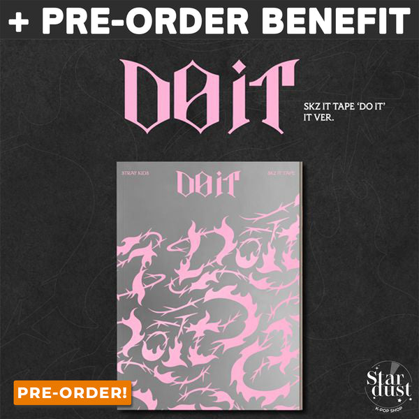 [PRE-ORDER] STRAY KIDS - SKZ IT TAPE [DO IT] It Ver. + PHOTOCARD PRE-ORDER BENEFIT