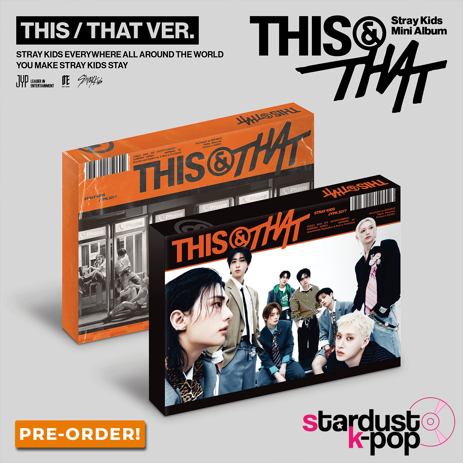 [PRE-ORDER] STRAY KIDS - THIS & THAT [10th Mini Album]