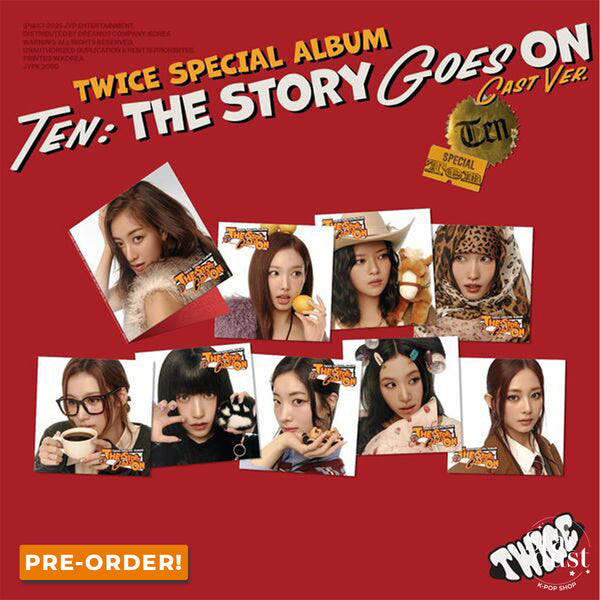 [PRE-ORDER] TWICE - TEN: The Story Goes On [Cast Ver.]