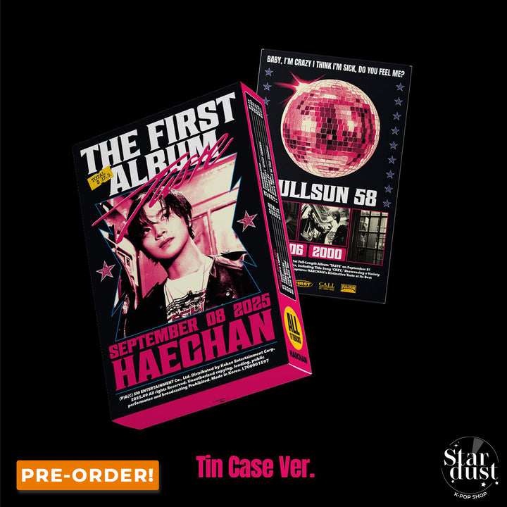 [PRE-ORDER] HAECHAN - TASTE [1st Album] Tin Case Ver. - Stardust K-pop Shop