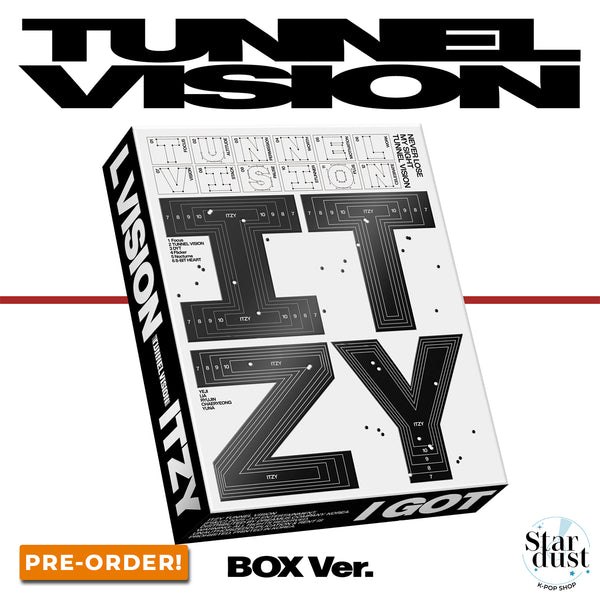 [PRE-ORDER] ITZY - TUNNEL VISION [11th Mini Album] Box Ver.