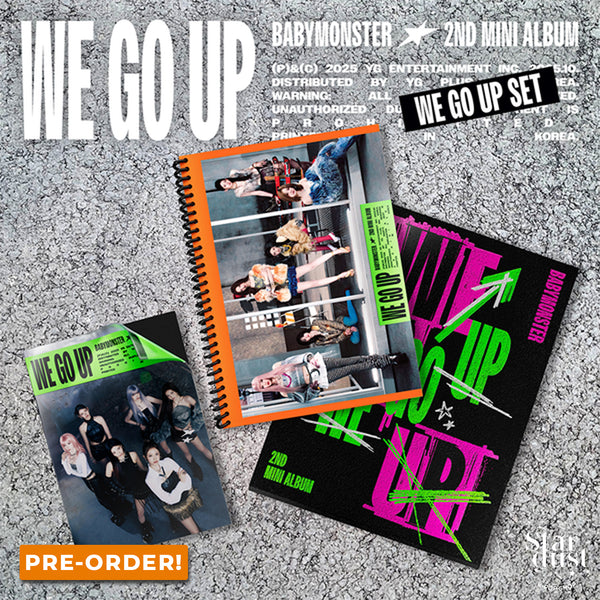 [PRE-ORDER] BABYMONSTER - WE GO UP [2nd Mini Album] Photobook Ver.