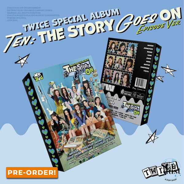 [PRE-ORDER] TWICE - TEN: The Story Goes On [Episode Ver.]