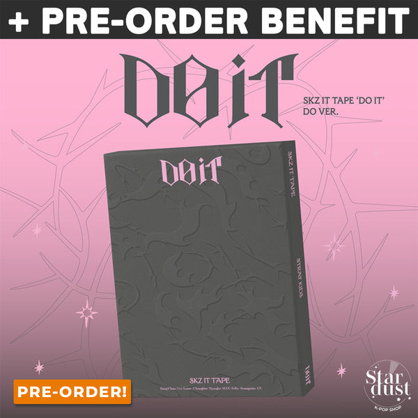 [PRE-ORDER] STRAY KIDS - SKZ IT TAPE [DO IT] Do / Limited Ver. + PHOTOCARD PRE-ORDER BENEFIT
