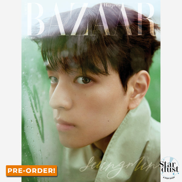 [PRE-ORDER] STRAY KIDS SEUNGMIN - BAZAAR KOREA [Giugno 2025]