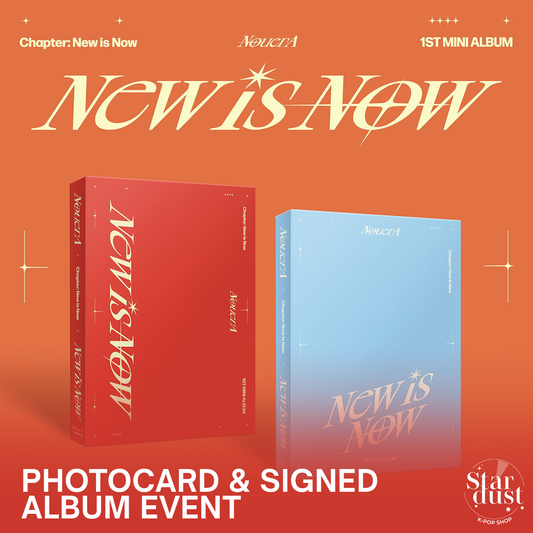 [ALBUM EVENT] NouerA - CHAPTER: NEW IS NOW [1st Mini Album] Photobook Ver. - Stardust K-pop Shop