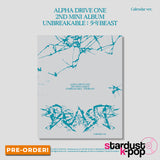 [PRE-ORDER] ALPHA DRIVE ONE - UNBREAKABLE 少年BEAST [2nd Mini Album] Calendar Ver.