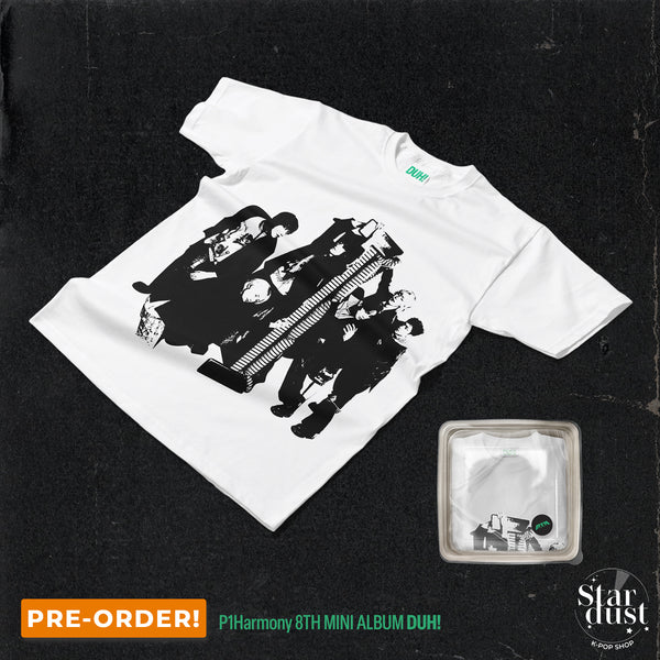 [PRE-ORDER] P1Harmony - DUH! [8th Mini Album] Plain White T Ver.
