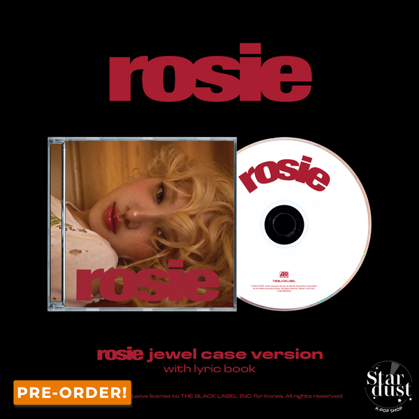 [PRE-ORDER] ROSÉ - ROSIE [1st Studio Album] Jewel Ver.