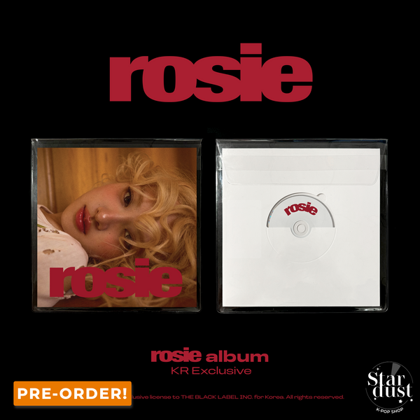 [PRE-ORDER] ROSÉ - ROSIE [1st Studio Album] KR Exclusive