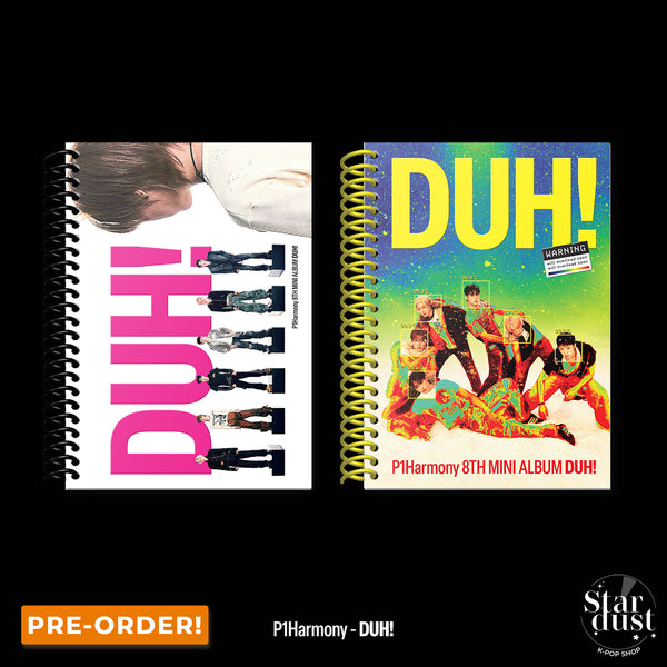 [PRE-ORDER] P1Harmony - DUH! [8th Mini Album] Signed Photobook Ver.
