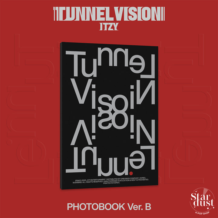ITZY - TUNNEL VISION [11th Mini Album] Photobook Ver - Stardust K-Pop Shop