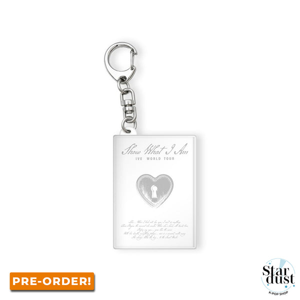 [PRE-ORDER] IVE - SHOW WHAT I AM WORLD TOUR OFFICIAL MD [Mini Book Keyring]