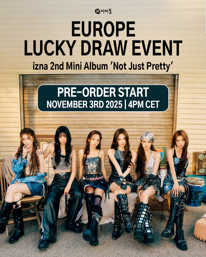 [EUROPE SIGNED / LUCKY DRAW EVENT] IZNA - NOT JUST PRETTY [2nd Mini Album] NFC Ver.