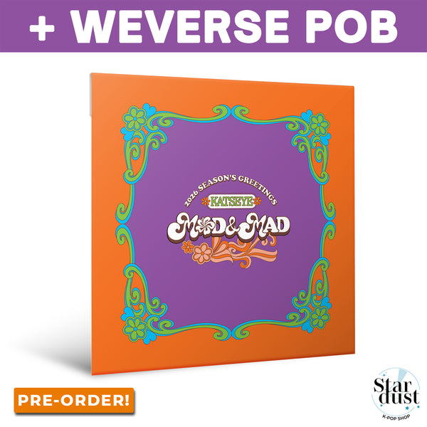 KATSEYE - 2026 SEASON'S GREETINGS - Weverse Pre-Order Benefit - Stardust K-Pop Shop - Merch