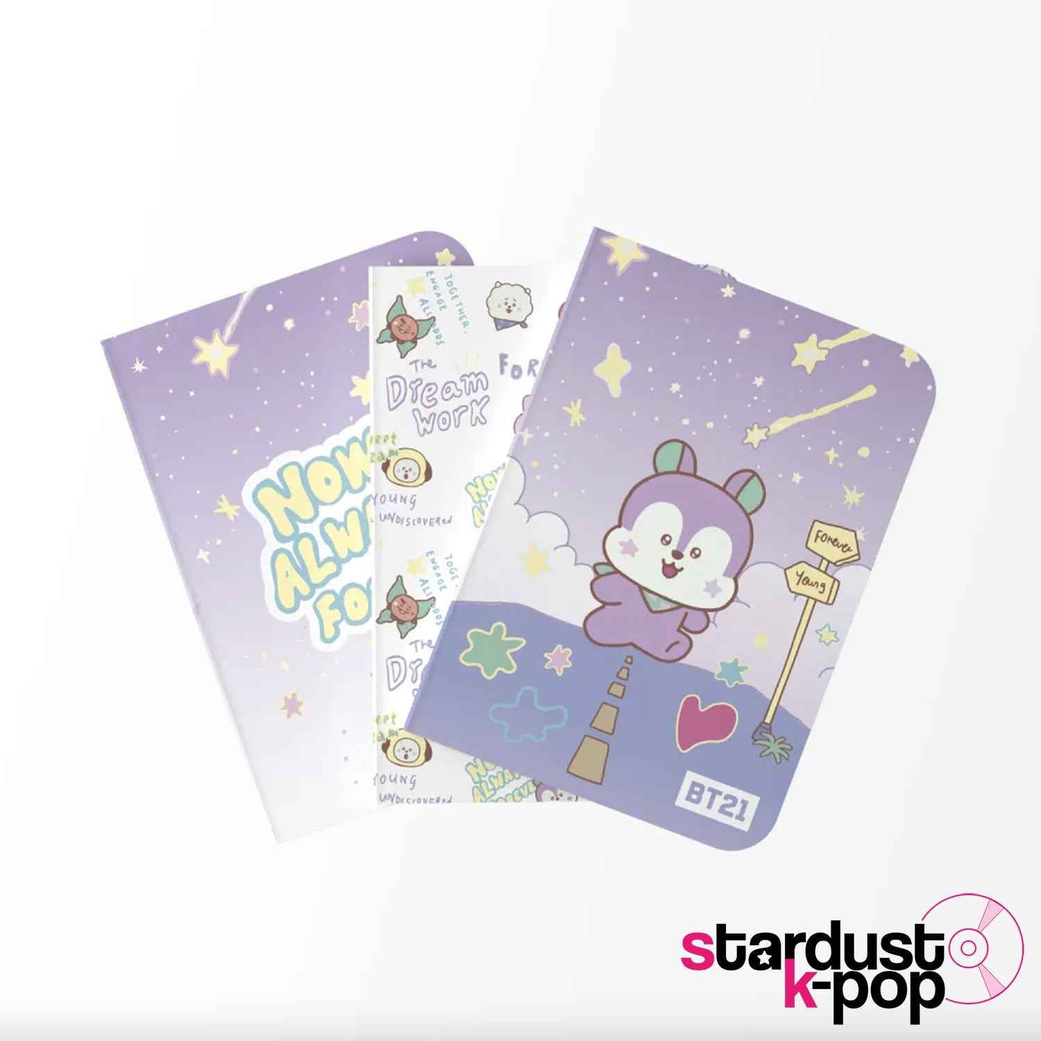 BT21 - 3 QUADERNI A6 [BT21 THE JOURNEY]