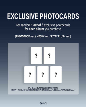 [SIGNED / LUCKY DRAW EVENT] MEOVV - BITE NOW [2nd Mini Album] Photobook Ver.