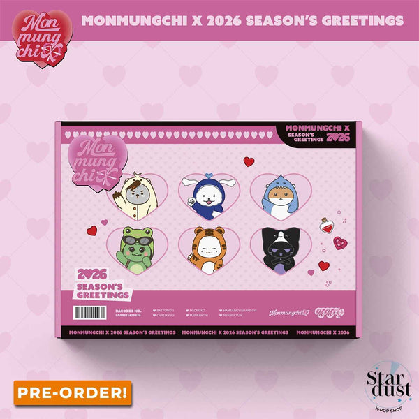 [PRE-ORDER] MONSTA X - MONMUNGCHI 2026 SEASON'S GREETINGS