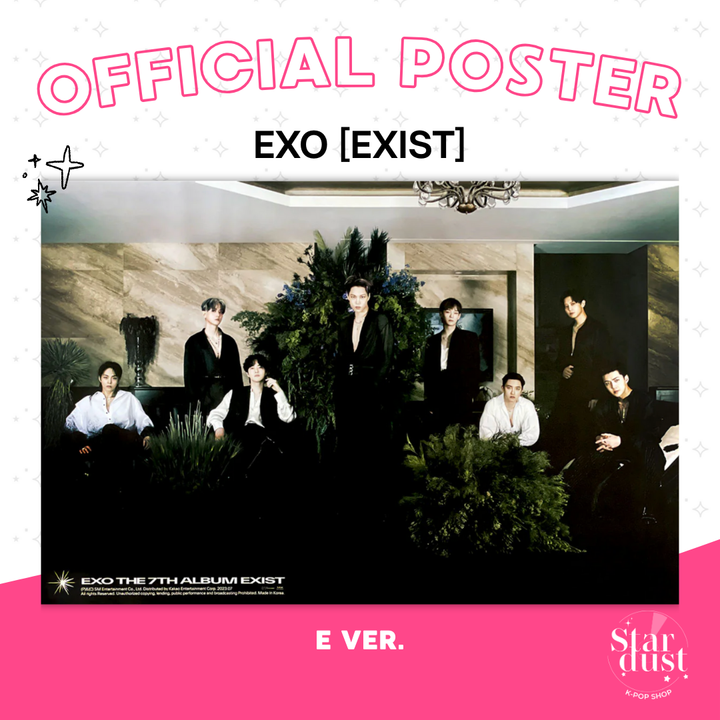 [POSTER] EXO - EXIST - Stardust K-pop Shop