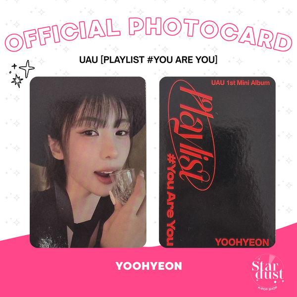 [PHOTOCARD] DREAMCATCHER UAU (YOOHYEON) - PLAYLIST #YOUAREYOU