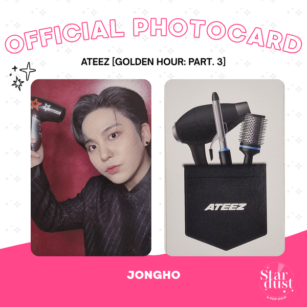 [PHOTOCARD] ATEEZ (JONGHO) - GOLDEN HOUR: PART. 3 [hello82 Benefit]