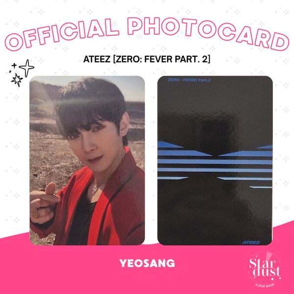 [PHOTOCARD] ATEEZ (YEOSANG) - ZERO: FEVER PART 2