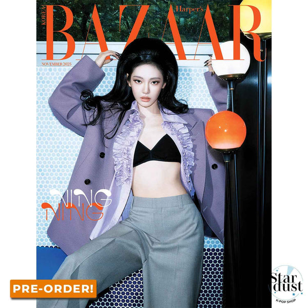 NINGNING - BAZAAR [Novembre 2025] - Stardust K-Pop Shop
