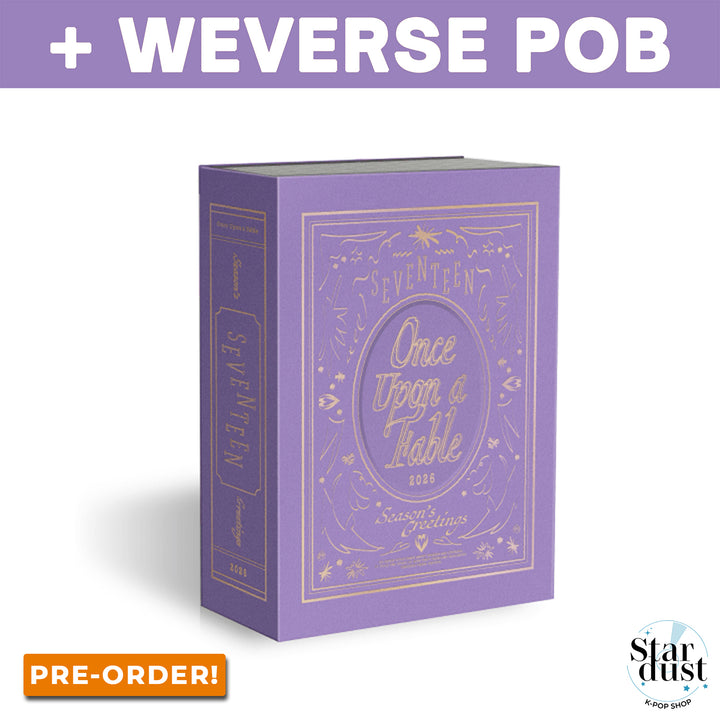 SEVENTEEN - 2026 SEASON'S GREETINGS + WEVERSE POB - Stardust K-pop Shop