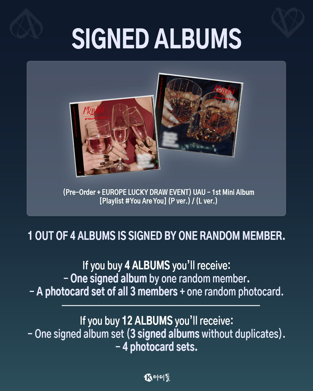 [EUROPE LUCKY DRAW EVENT] DREAMCATCHER UAU - PLAYLIST #YouAreYou [Normal Ver.] - Stardust K-pop Shop