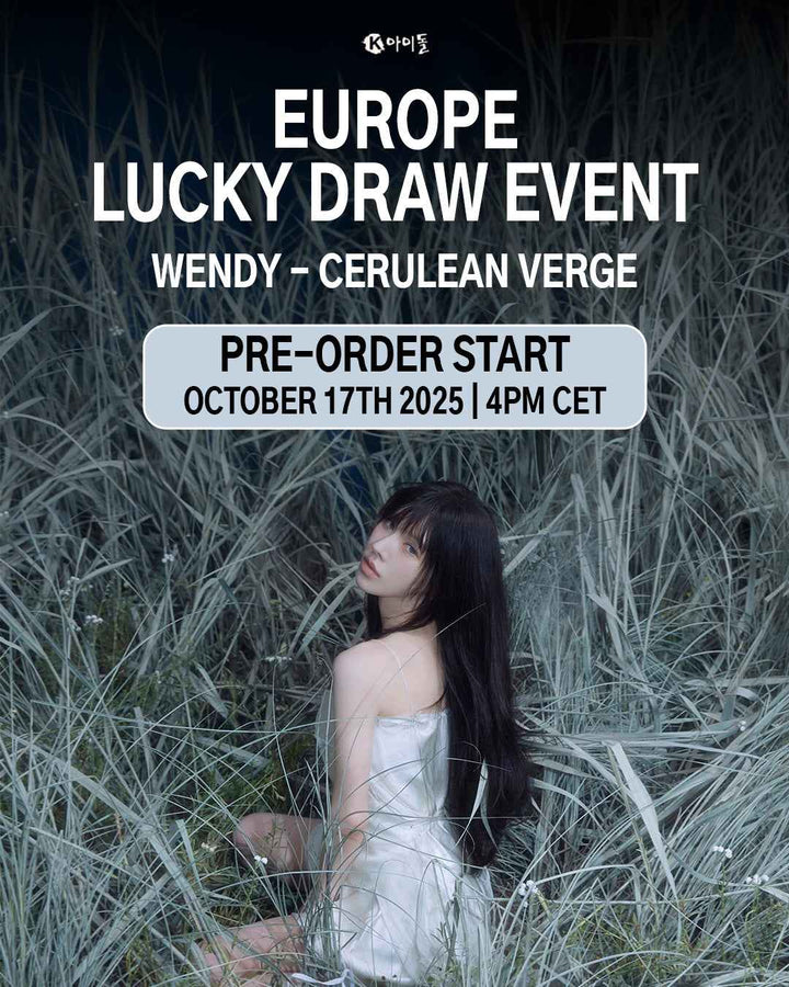 [EUROPE SIGNED/LUCKY DRAW EVENT] WENDY - CERULEAN VERGE [3rd Mini Album] Bundle Ver. - Stardust K-Pop Shop