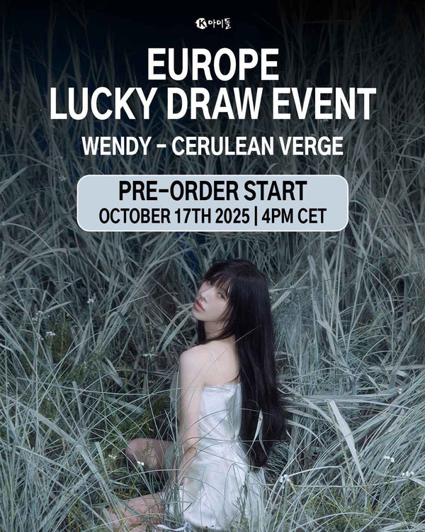 [EUROPE LUCKY DRAW EVENT] WENDY - CERULEAN VERGE [3rd Mini Album] Photobook Ver. - Stardust K-Pop Shop