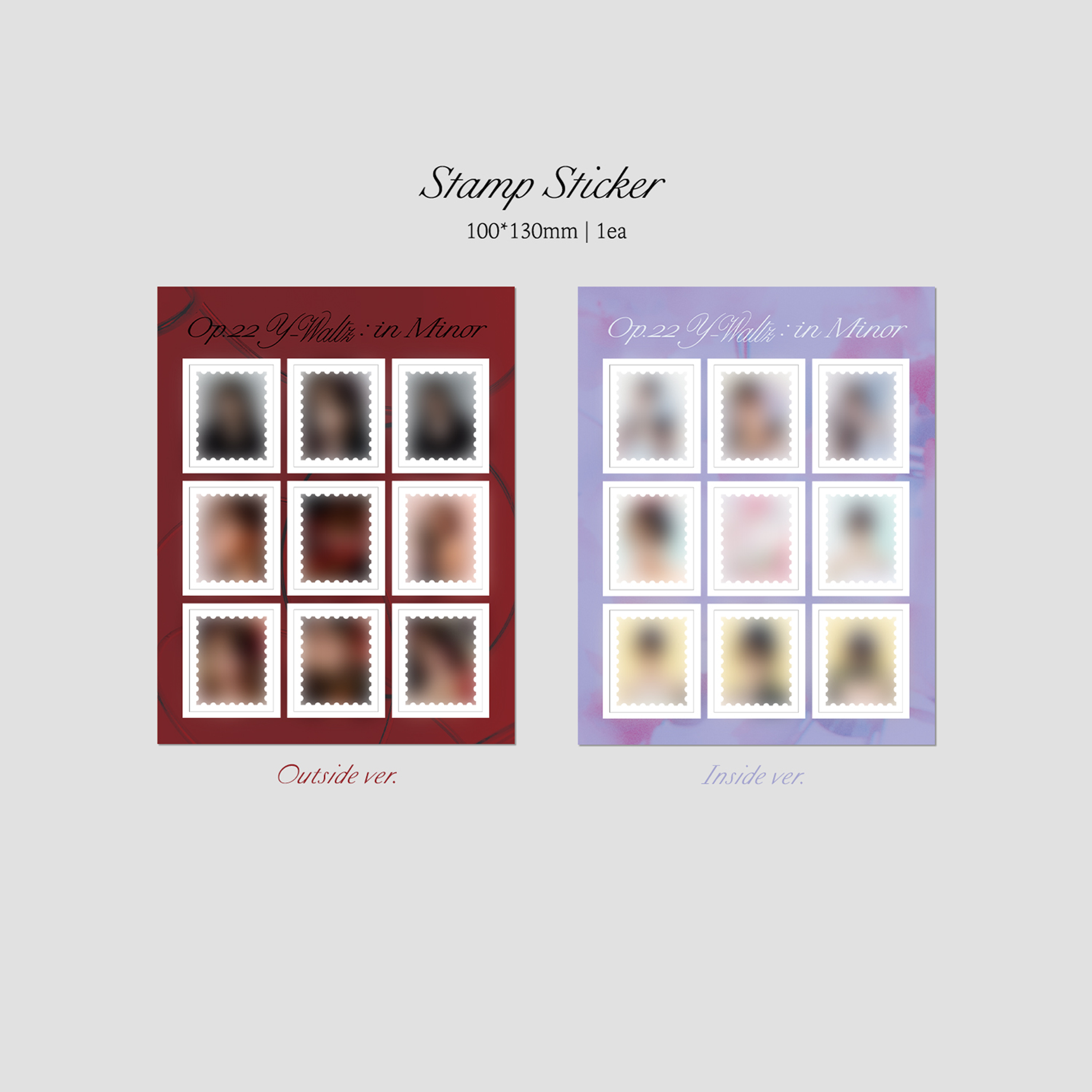 JO YURI - OP.22 Y-WALTZ IN MINOR [2nd Single Album] - Stardust K-pop Shop