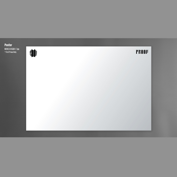 BTS Proof Standard Edition poster