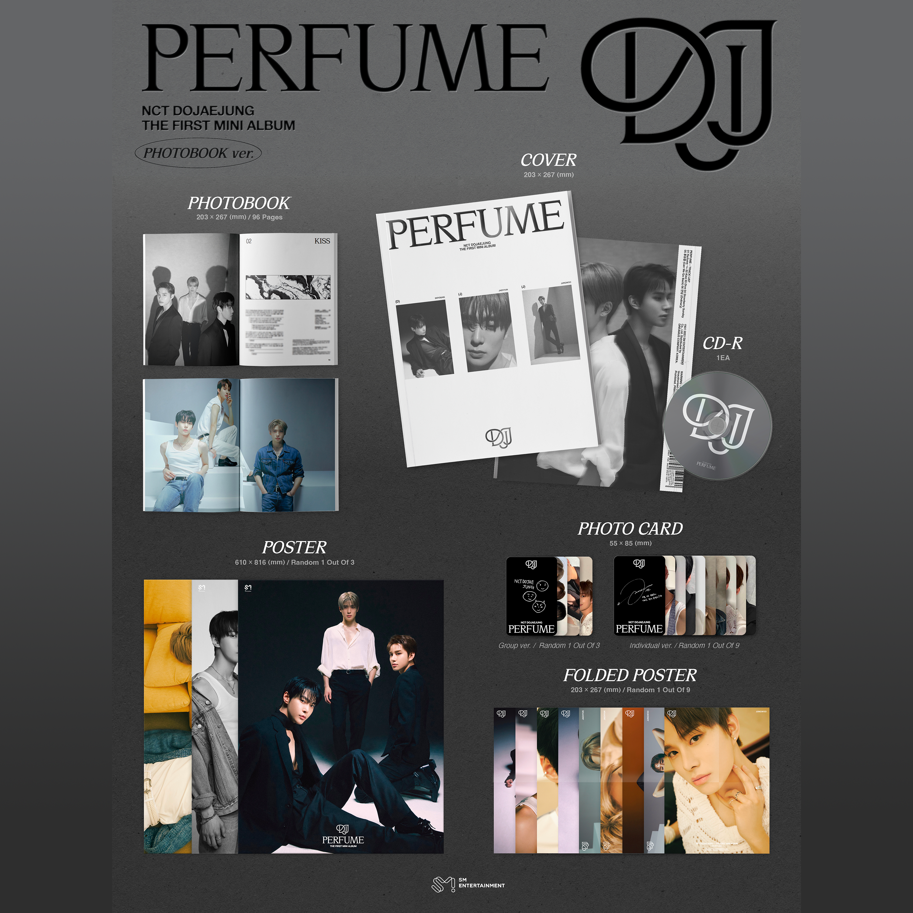 NCT DOJAEJUNG - PERFUME [1st Mini Album] Photobook Ver. - Stardust K-pop Shop