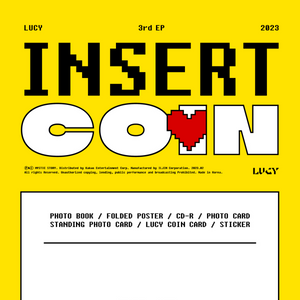 LUCY - INSERT COIN [3rd Mini Album] - Stardust K-pop Shop