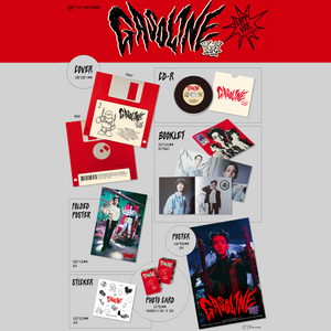 KEY - GASOLINE [2nd Full Album] Floppy Ver. - Stardust K-pop Shop