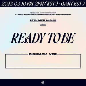 TWICE - READY TO BE [12th Mini Album] Digipack Ver. - Stardust K-pop Shop