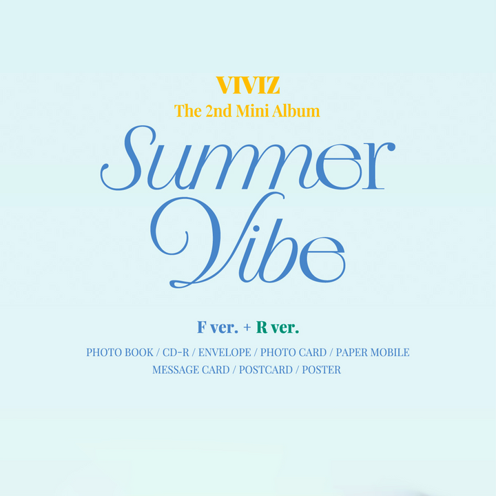 Viviz Summer Vibe 2nd Mini Album F version, R version