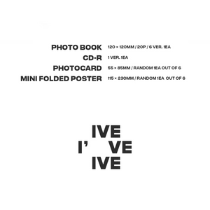 IVE - I'VE IVE [1st Full Album] Jewel Case Ver. - Stardust K-pop Shop