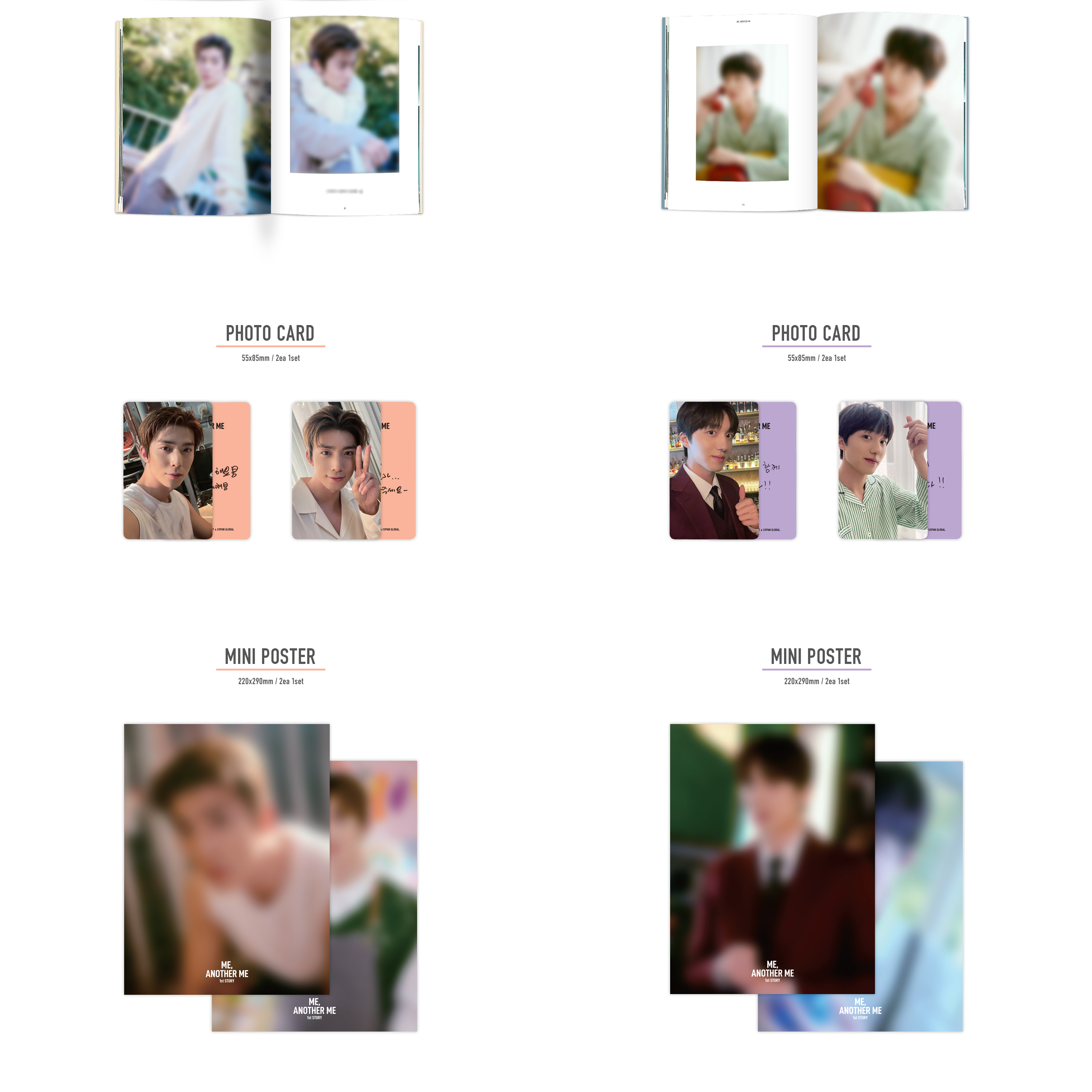 SF9 - HWIYOUNG & CHANI PHOTO ESSAY [ME, ANOTHER ME] - Stardust K-pop Shop