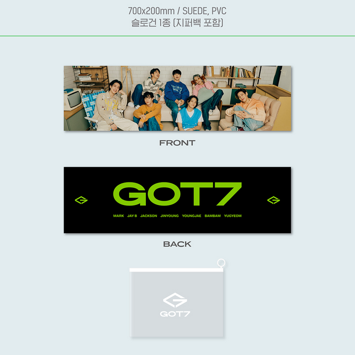 GOT7 2022 Fanno official MD Photo Slogan