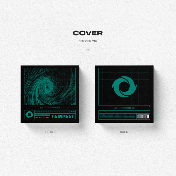 Tempest It's Me, It's We 1st Mini Album digipack cover