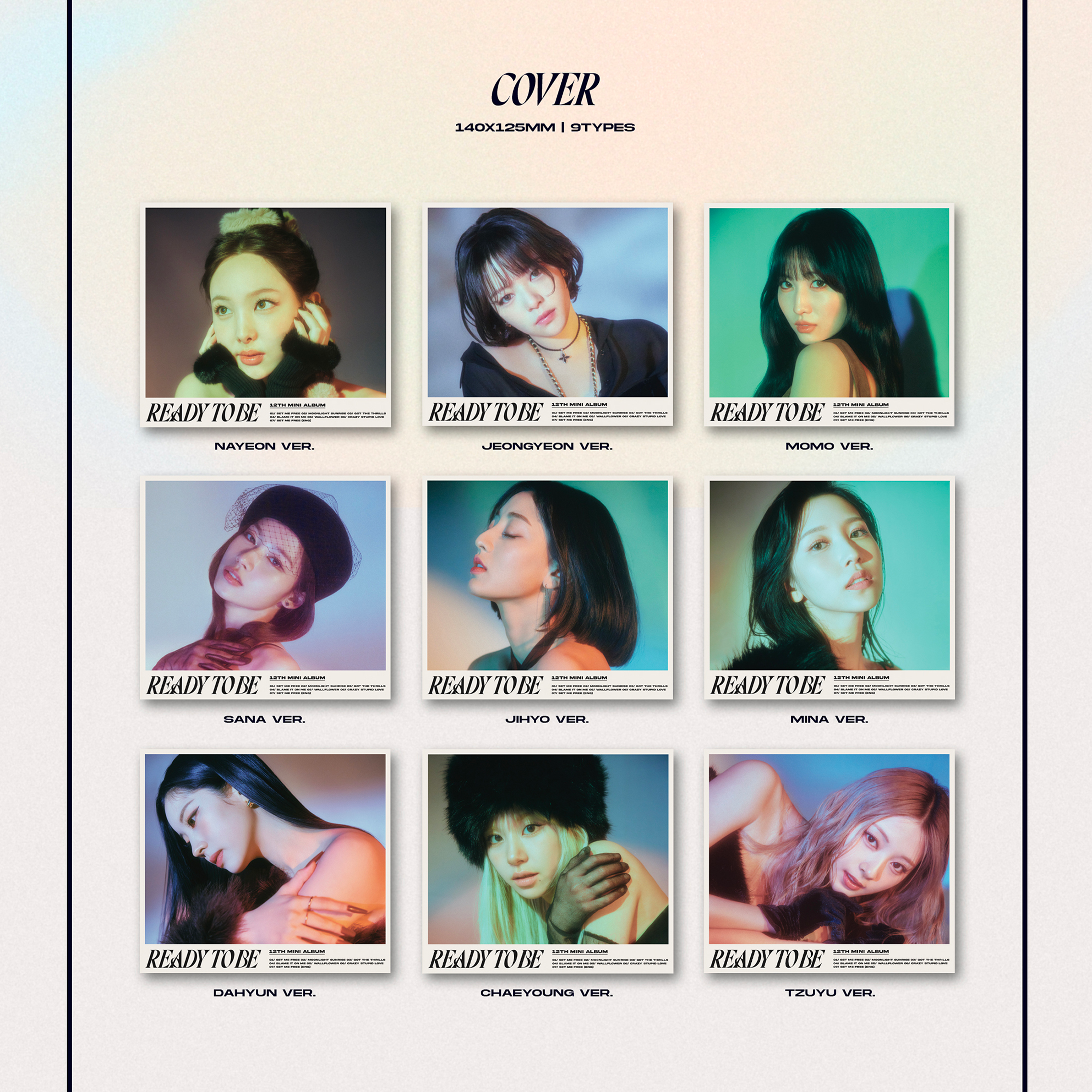 TWICE - READY TO BE [12th Mini Album] Digipack Ver. - Stardust K-pop Shop
