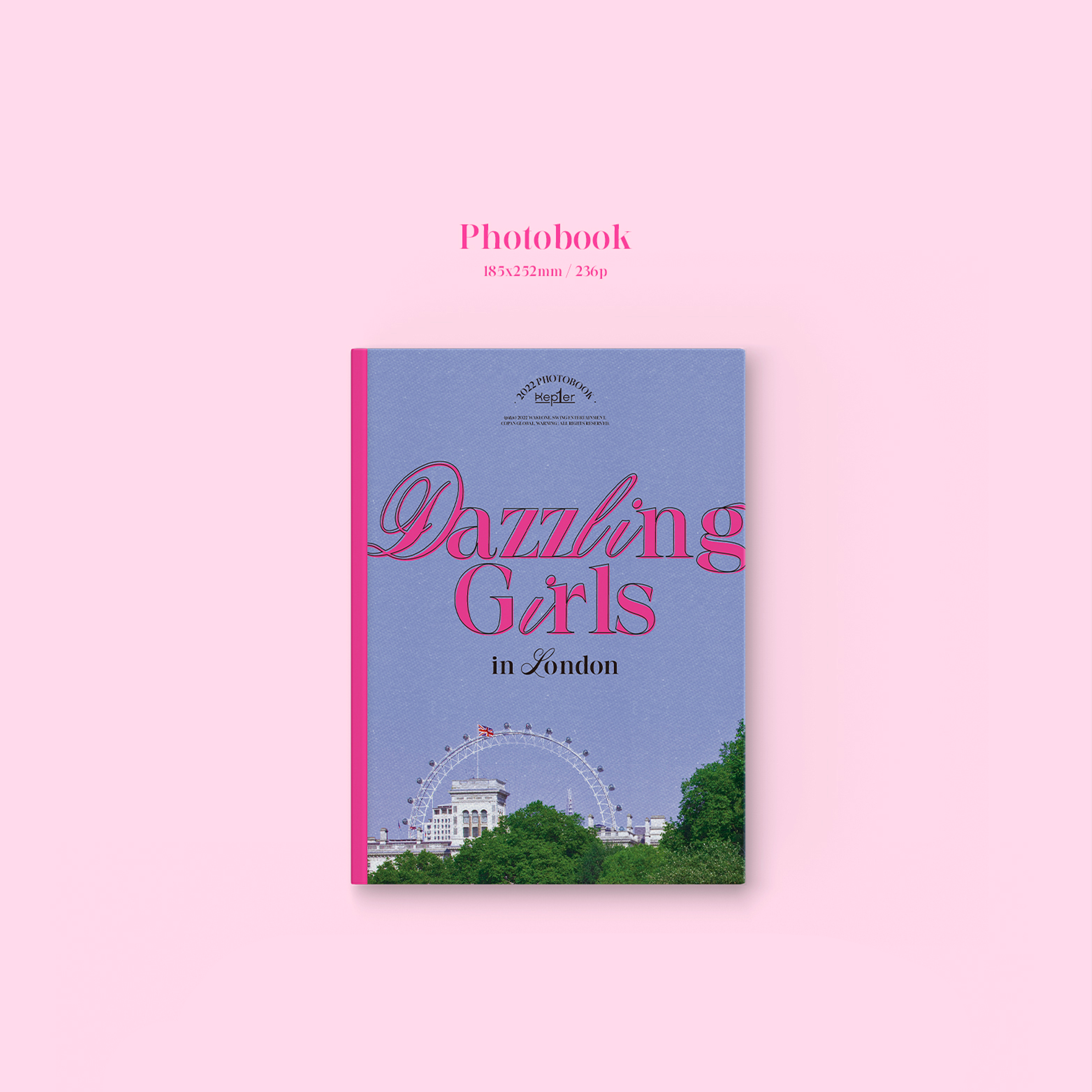 KEP1ER - DAZZLING GIRLS IN LONDON [Photobook] - Stardust K-pop Shop