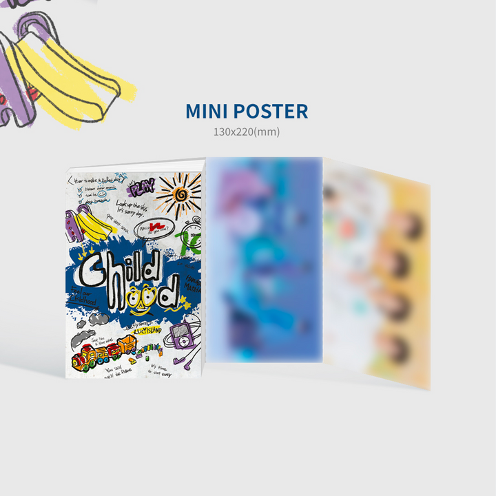 Lucy Childhood 1st Full Album mini poster